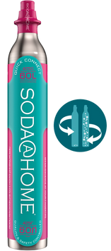 Refilling-exchange of the Quick Connect cylinder with carbon dioxide (CO₂) 425g