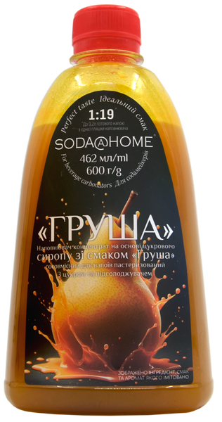 Syrup SODA@HOME Pear 600g